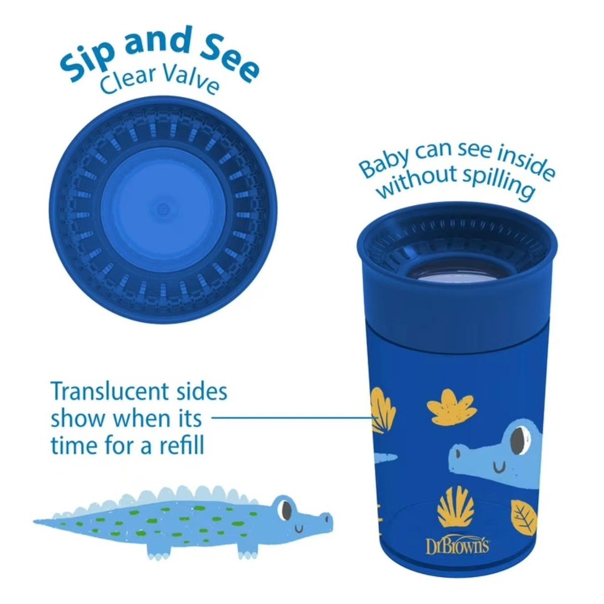 Dr. Brown's 360° Spoutless Cup