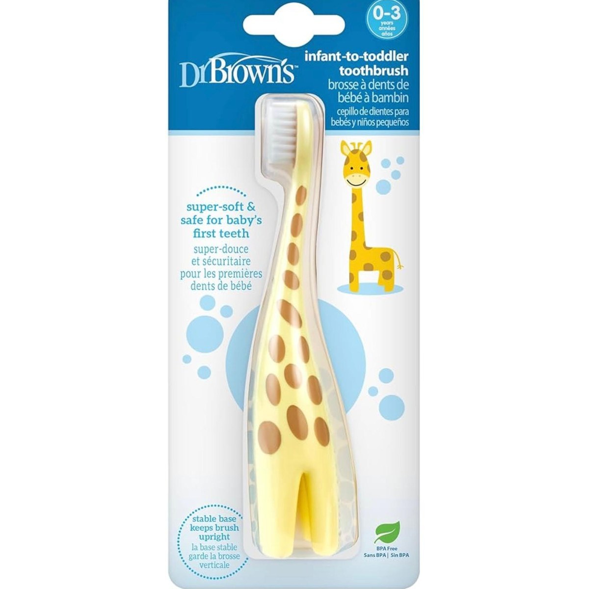 Dr. Brown's Toothbrush — Giraffe