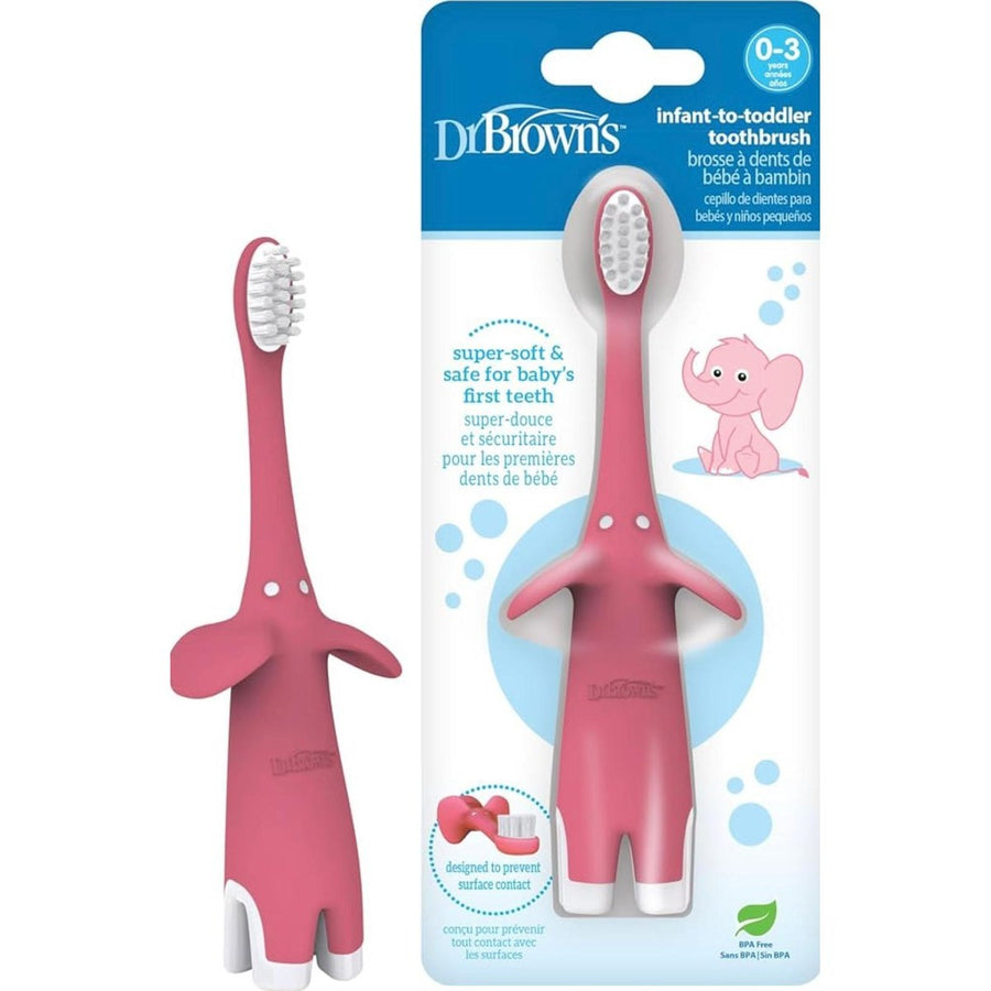 Dr. Brown's Toothbrush — Elephant