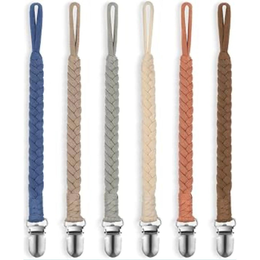 Braided Pacifier Clips