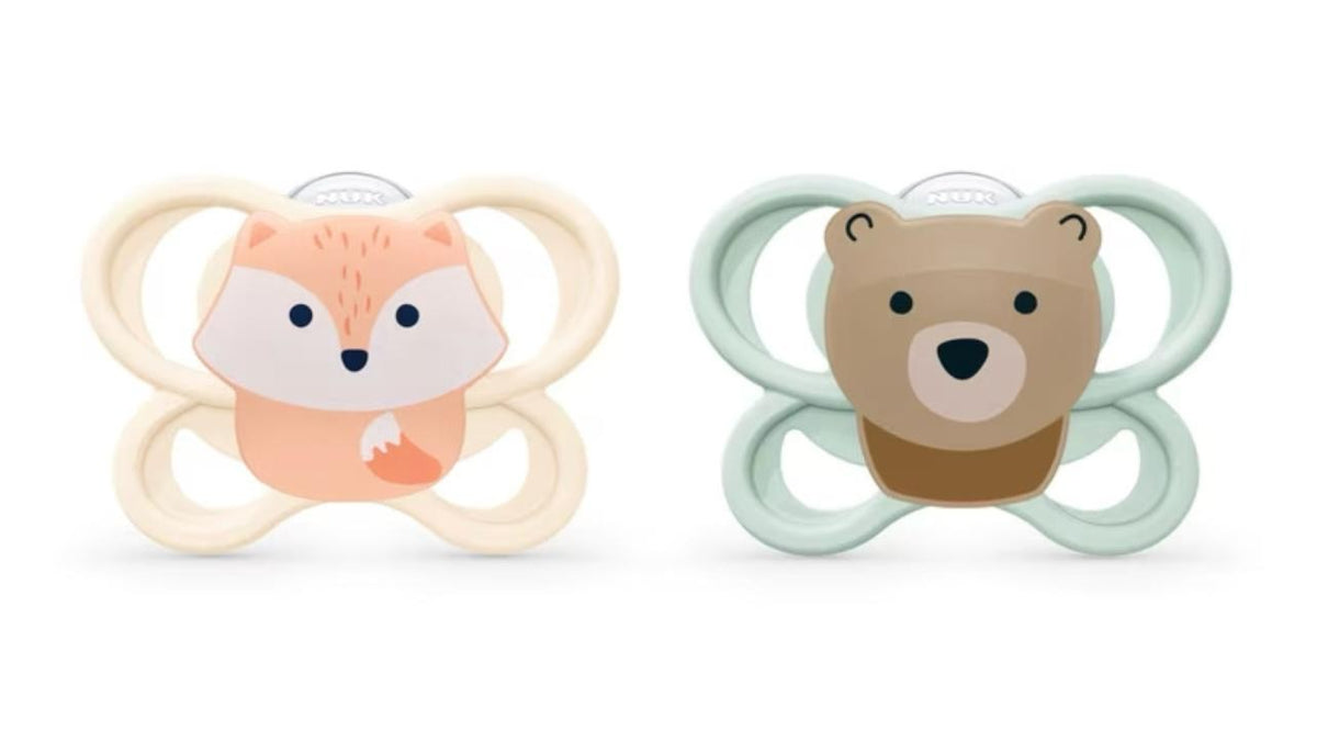 NUK Air Pacifier — fox and bear