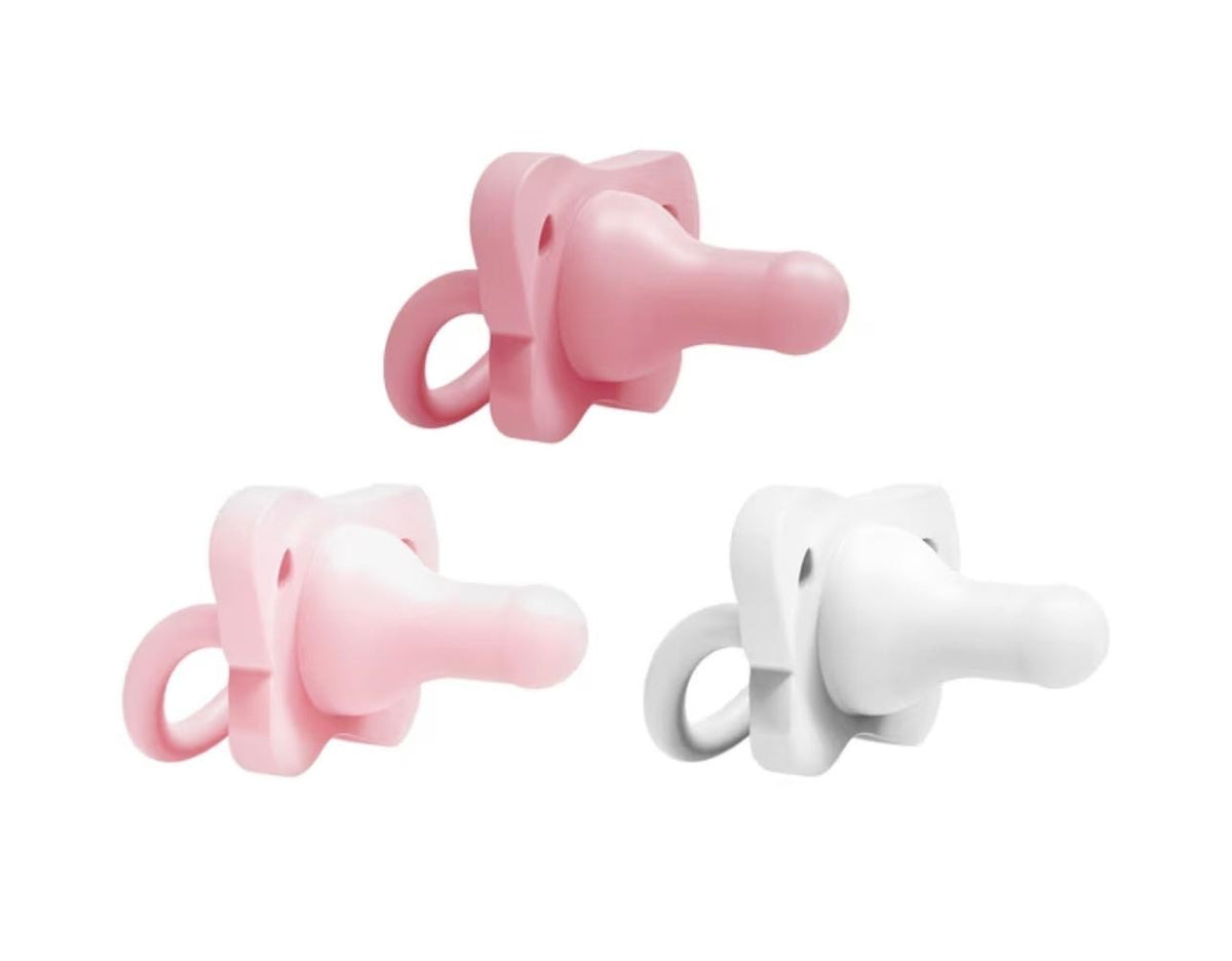 HappyPaci in pink, light pink and white
