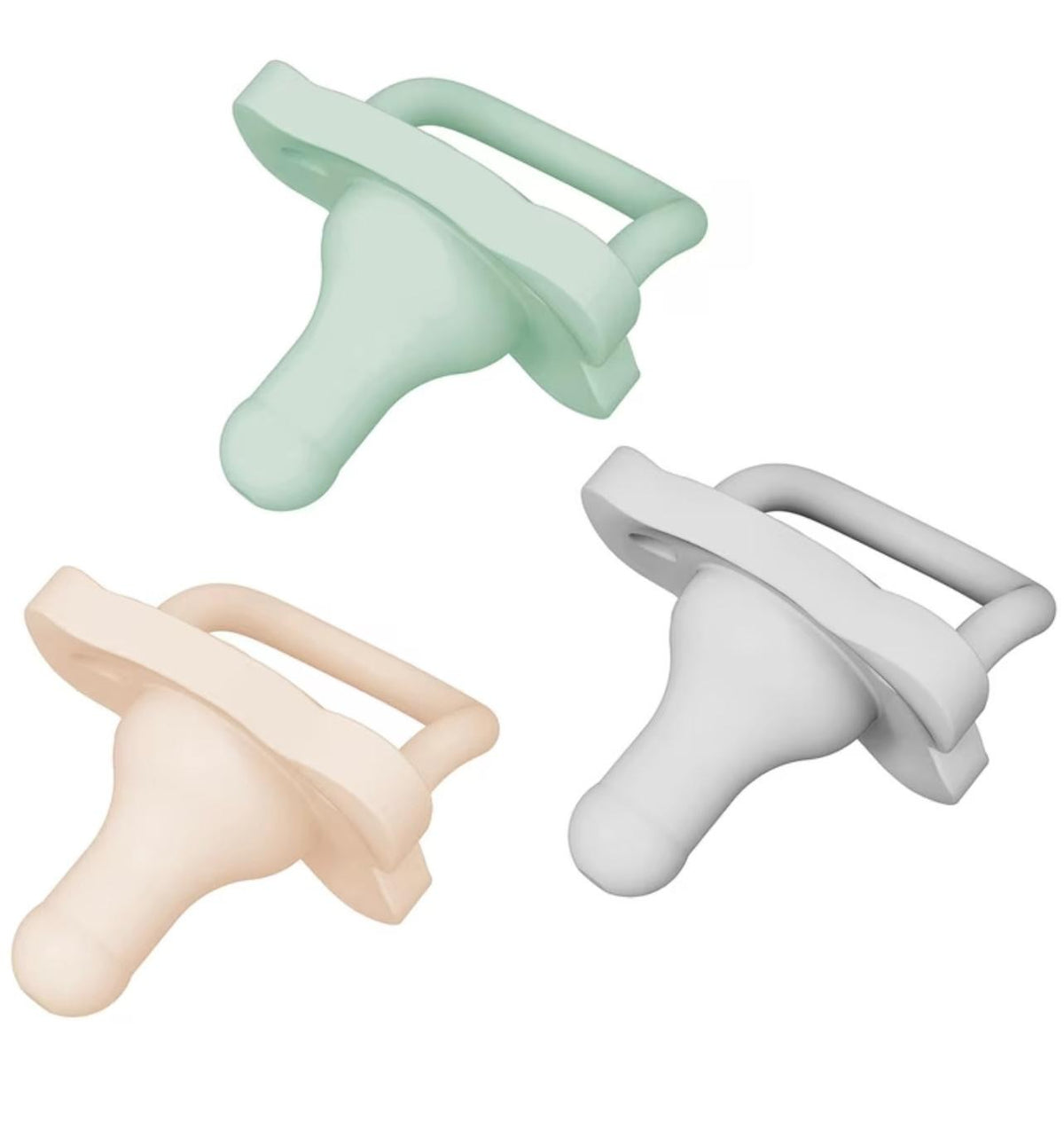 HappyPaci in green, grey and ecru