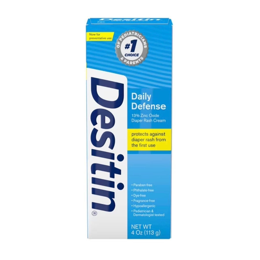 Desitin Daily Defense Diaper Rash Cream, 4 oz