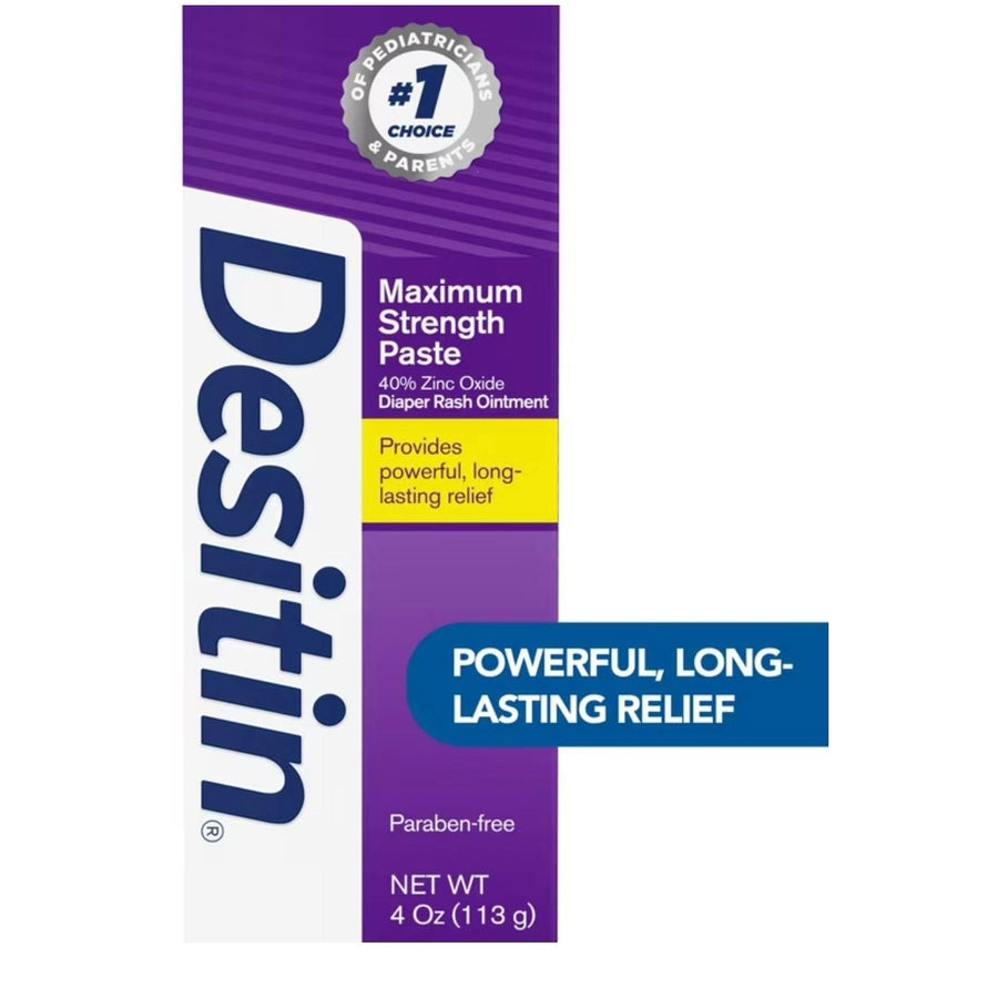Desitin Maximum Strength Paste, 4 oz