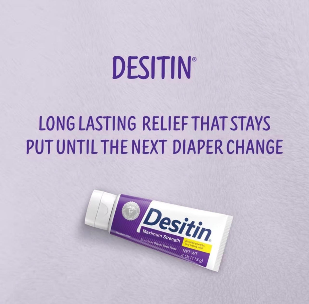 Desitin Maximum Strength Paste tube, 4 oz