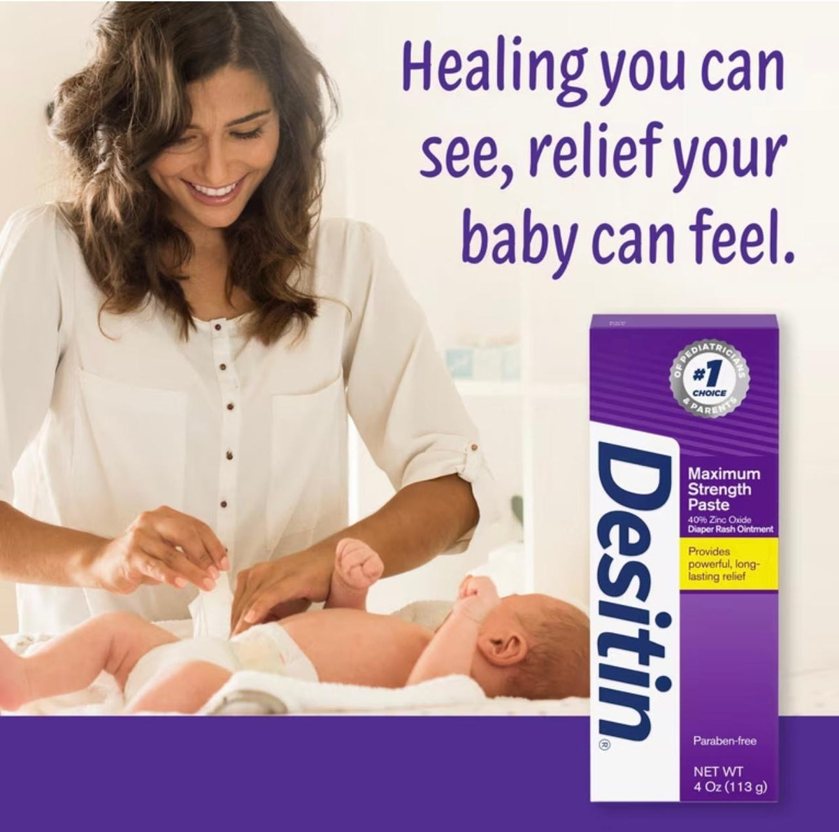 Desitin Maximum Strength — healing you can see